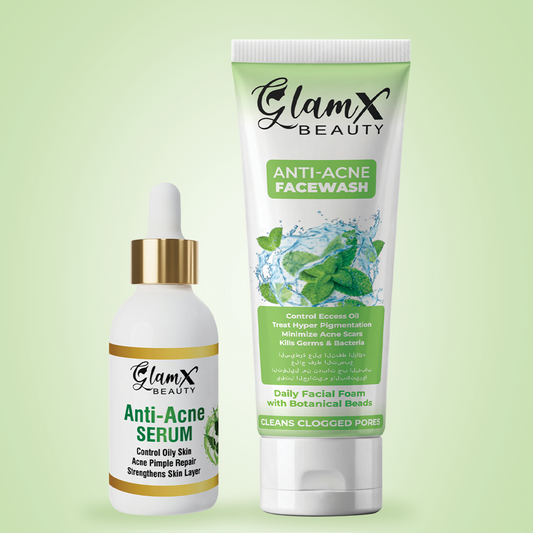 Acne & Glow Bundle | Glam X Beauty | Salicylic Acid, Glycolic Acid & Mandelic acid